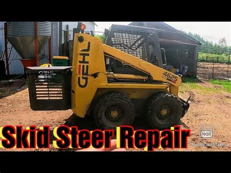 gehl skid steer leak repair